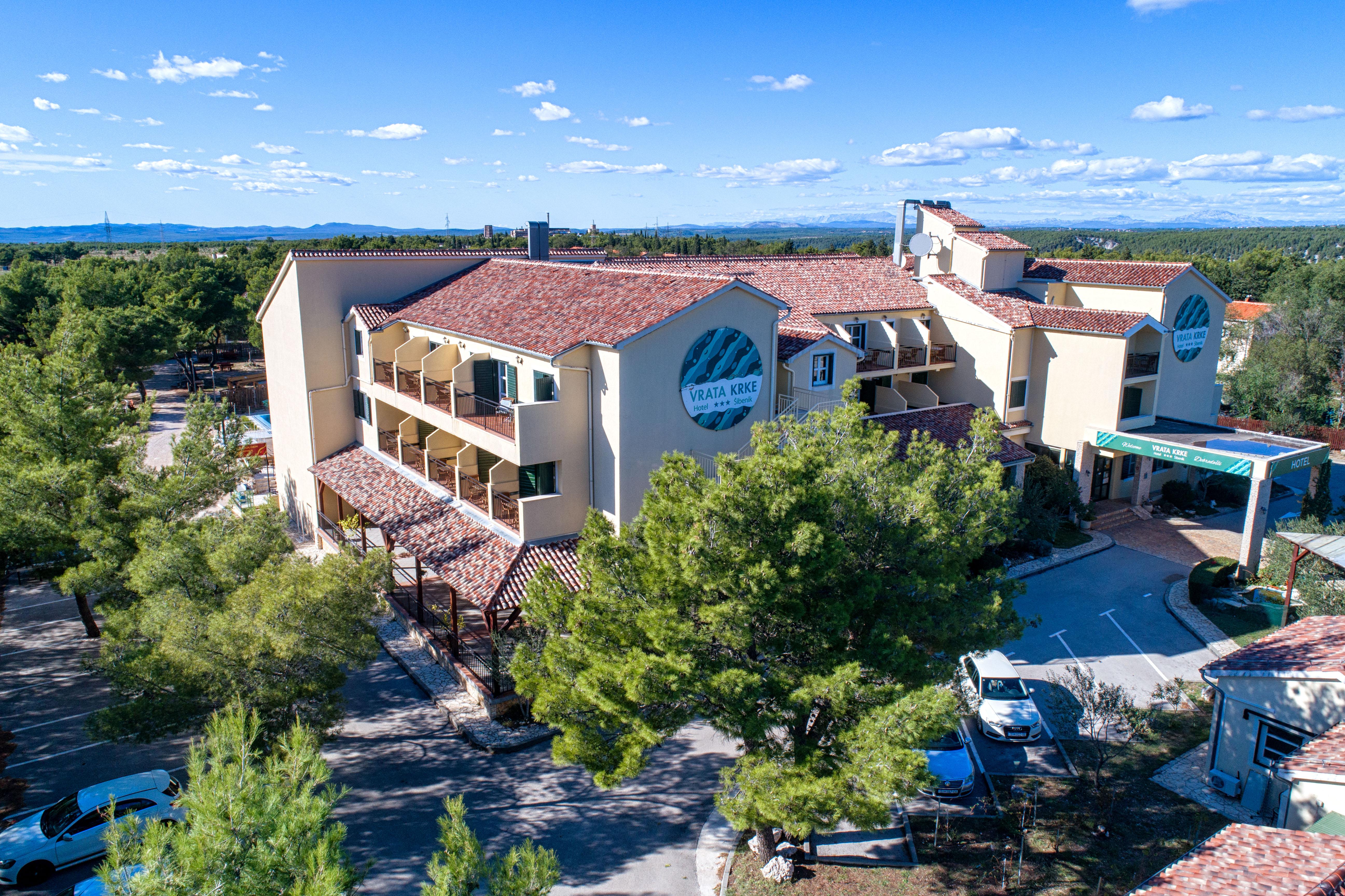 Hotel Vrata Krke Lozovac Exterior foto