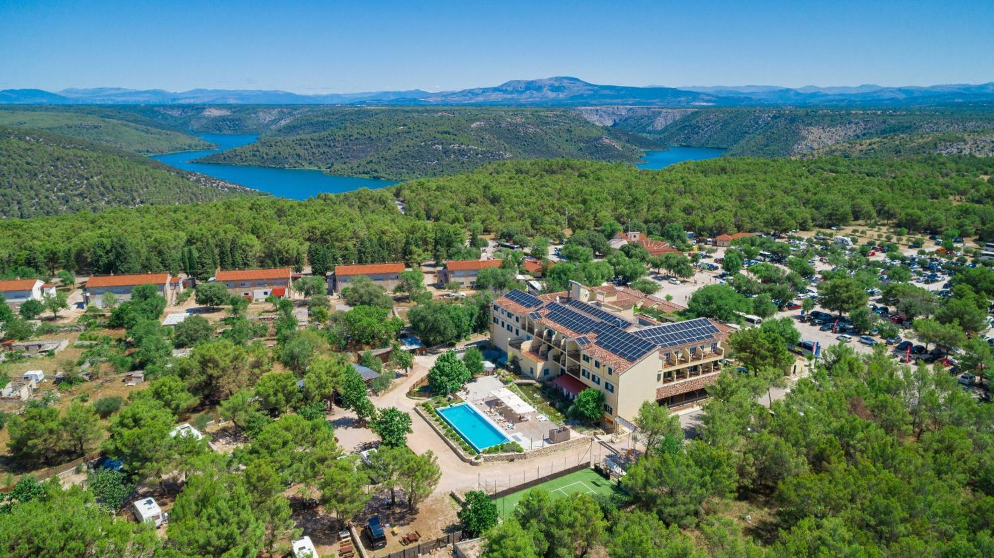 Hotel Vrata Krke Lozovac Exterior foto